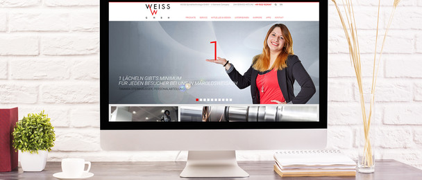 Website für Weiss Spindeltechnologie | Web & SEO Referenzen 